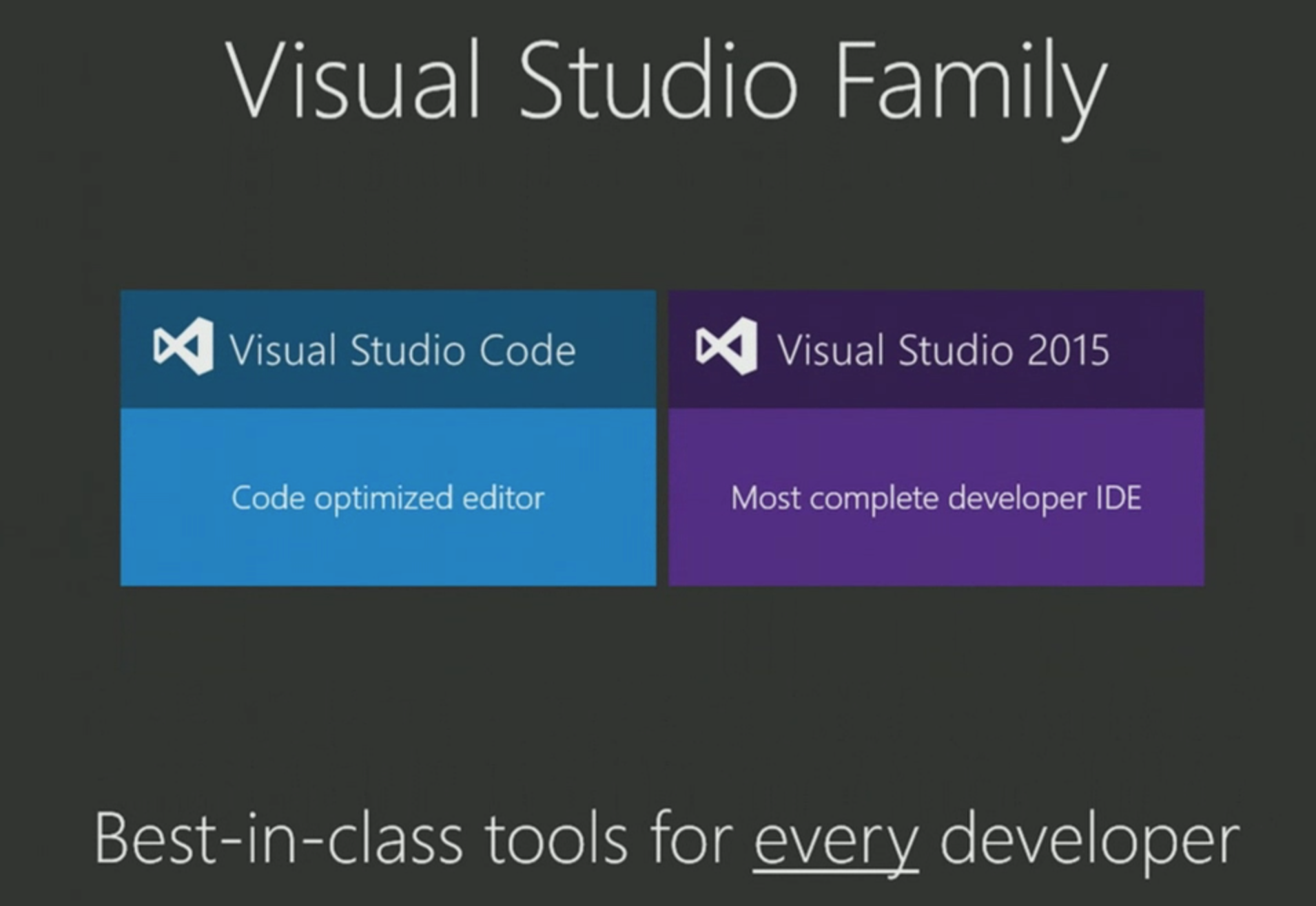 Visual Studio Family
